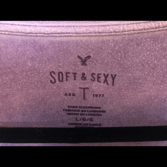 Lavender long sleeve shirt - Picture 3 of 5